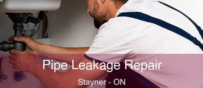 Pipe Leakage Repair Stayner - ON